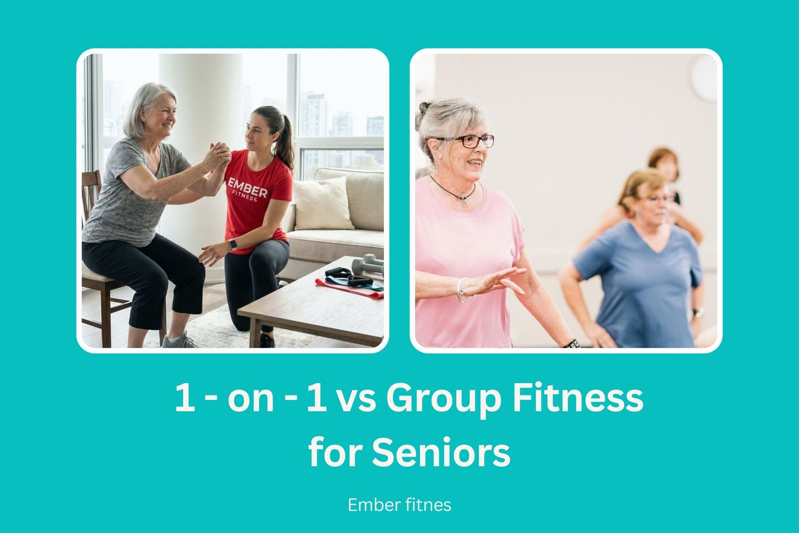 One-on-one personal training for seniors