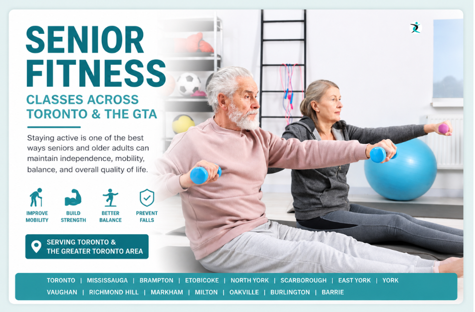 Senior Fitness Classes Across Toronto and the GTA
