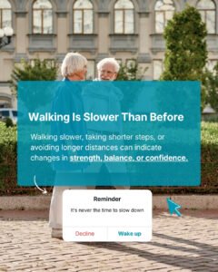signs of muscle weakness in seniors